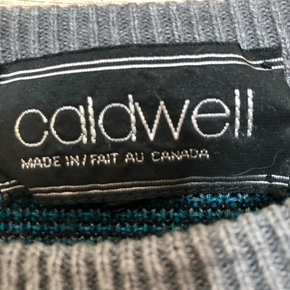 Vintage Wool Blend Southwestern Aztec Grandpa Crewneck Knit Sweater Medium - Picture 9 of 10